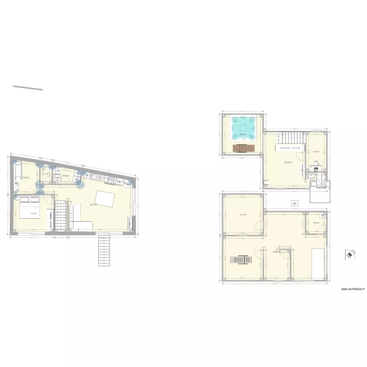 maison FINALE . Plan de 