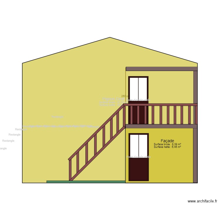 DOMINIQUE PIGNON DROIT. Plan de 0 pièce et 0 m2