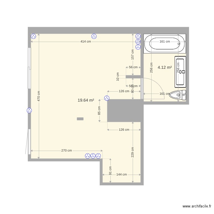 11bis projet. Plan de 0 pièce et 0 m2