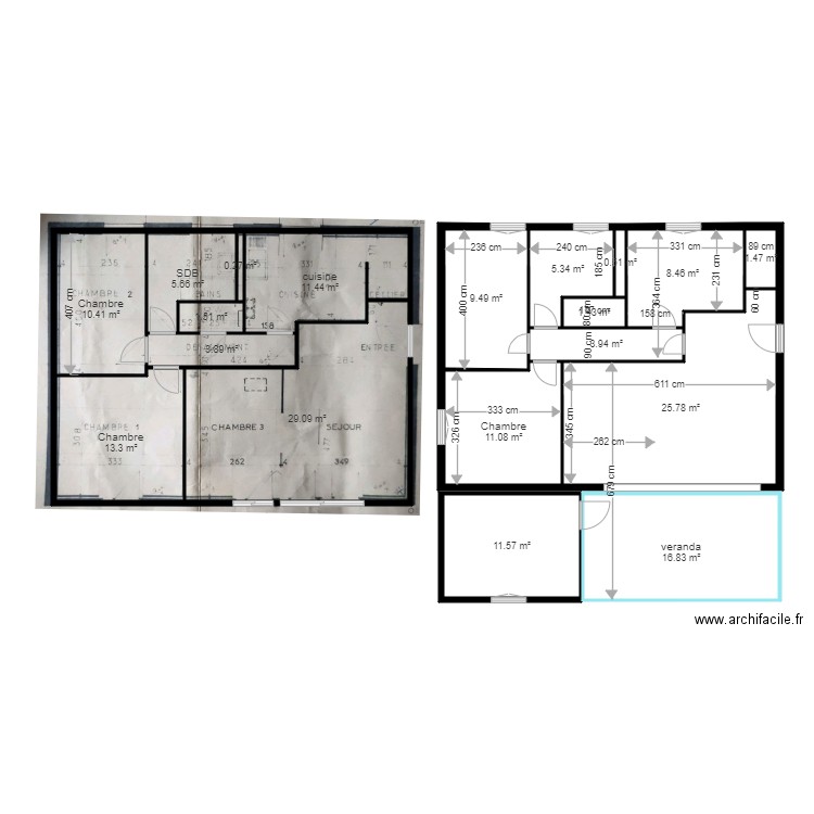 Maison igny init. Plan de 0 pièce et 0 m2