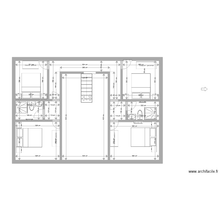 La loft chambres 2018  . Plan de 0 pièce et 0 m2