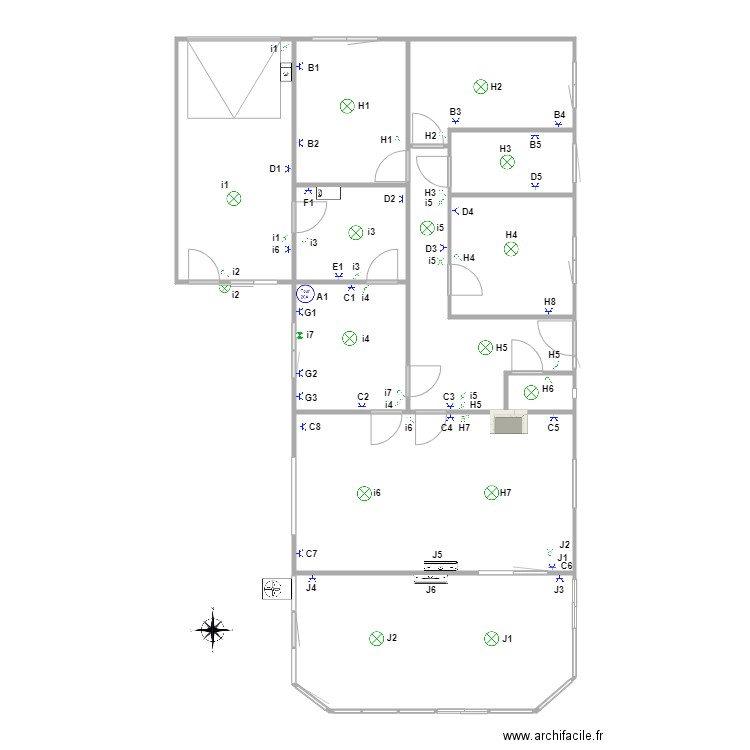 Vilain 14.7. Plan de 0 pièce et 0 m2