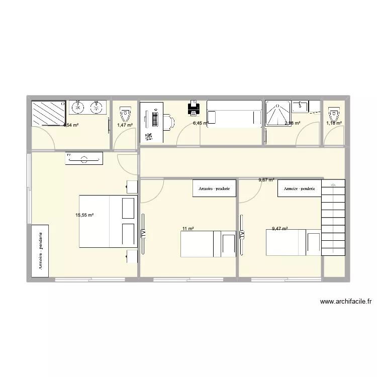Nella Jordan R+1 (1). Plan de 