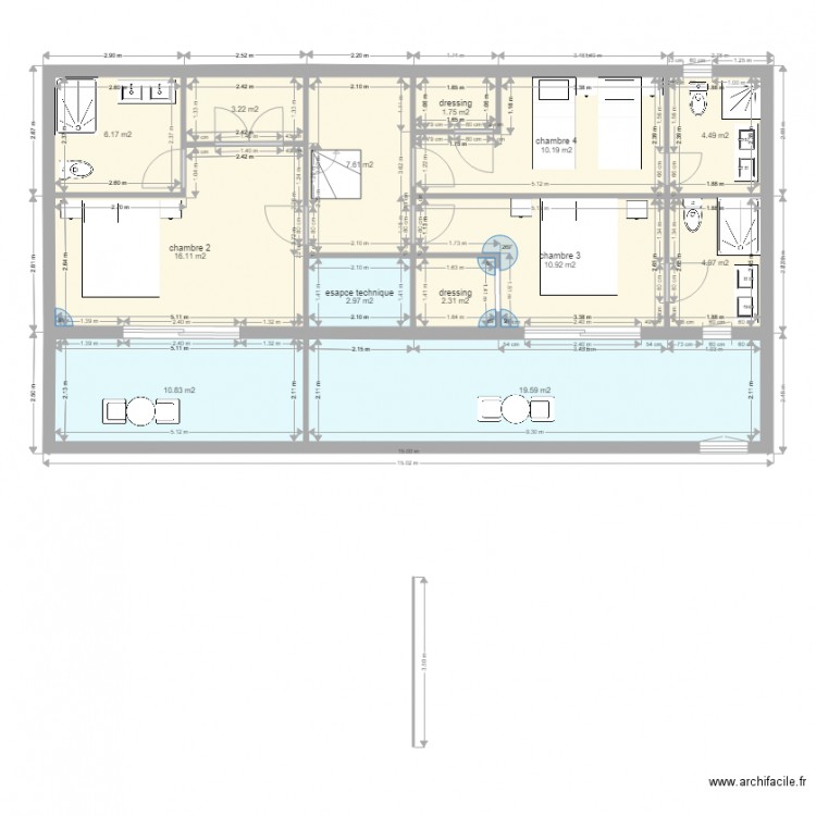 valhal etage. Plan de 0 pièce et 0 m2