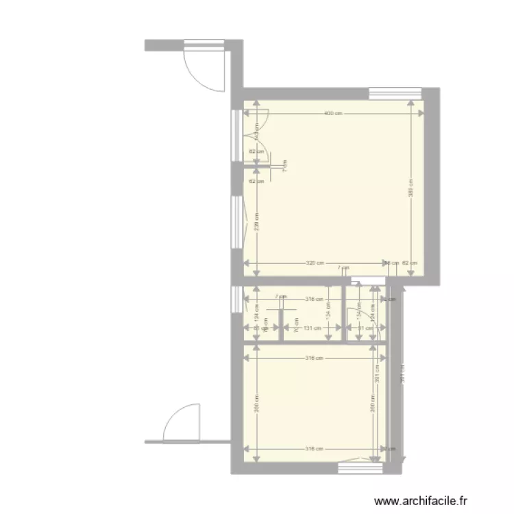 Gîtes Zalana doublage. Plan de Gîtes Zalana doublage. Plan de
