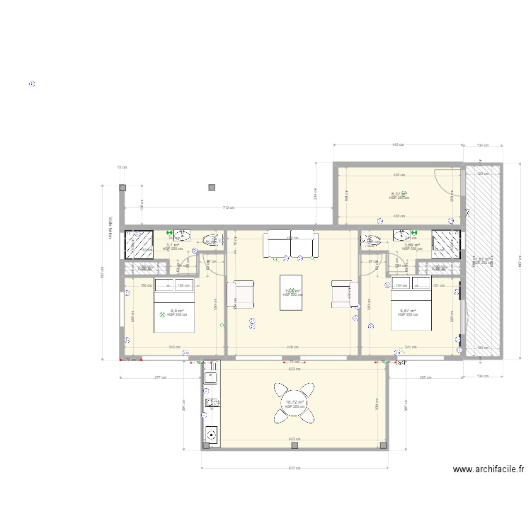 la Balinaise (10.12.22) - Janvier (4). Plan de 0 pièce et 0 m2