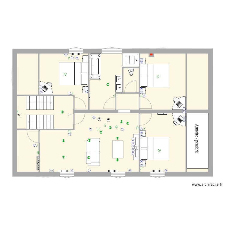 maisonblanche3. Plan de 0 pièce et 0 m2