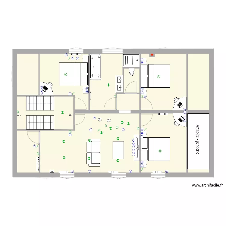 maisonblanche3. Plan de 0 pièce et 0 m2