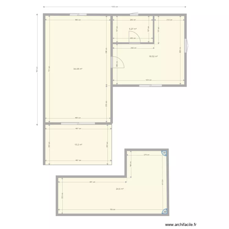 maisonenriqueangle. Plan de 