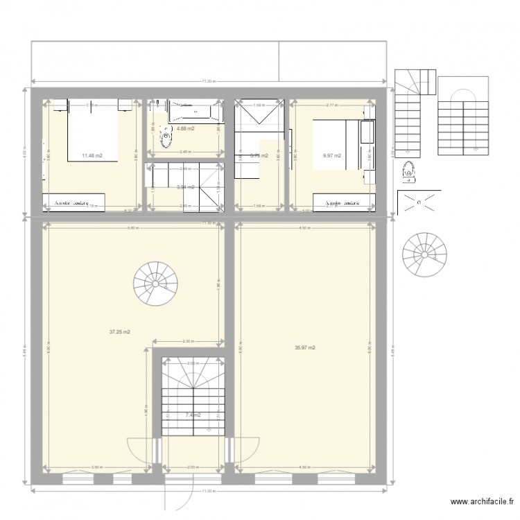 far 11. Plan de 0 pièce et 0 m2