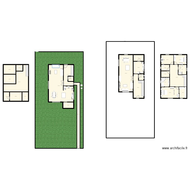 Calle Manet. Plan de 26 pièces et 395 m2