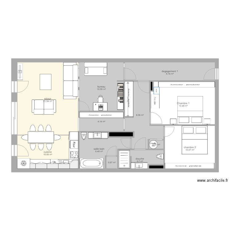 La Rochelle remodel 2. Plan de 0 pièce et 0 m2