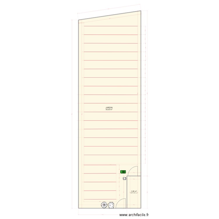 JARDIN POTAGER. Plan de 0 pièce et 0 m2