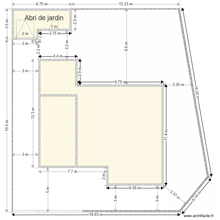 Mairie Plan 2 masse Bourgenay. Plan de 