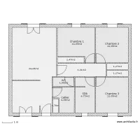 Projet serieux sans mur cuisine