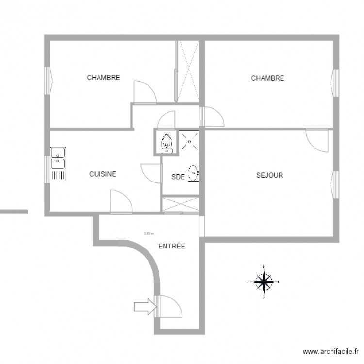 atoun. Plan de 0 pièce et 0 m2