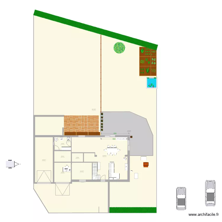 Maison quevre TEST. Plan de 