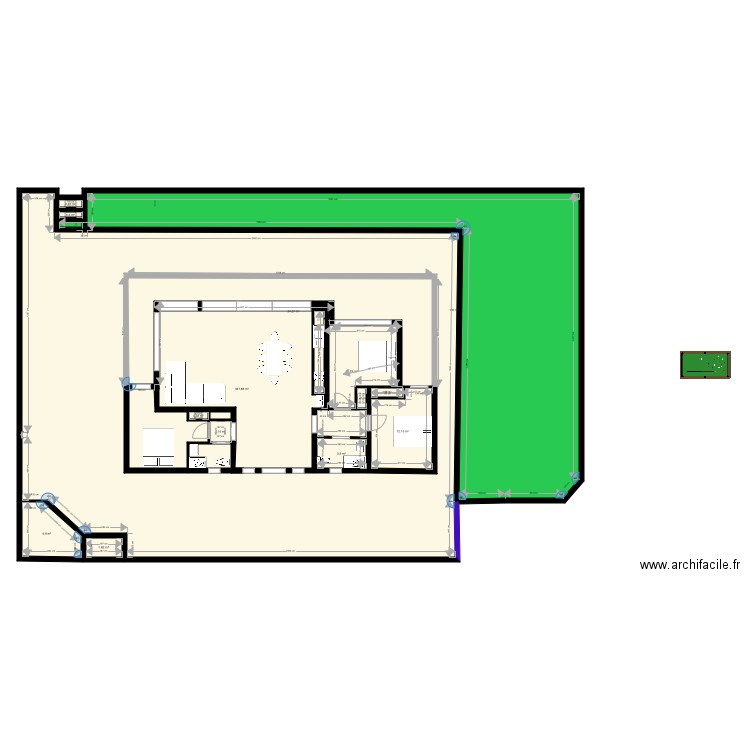 SLAH. Plan de 0 pièce et 0 m2