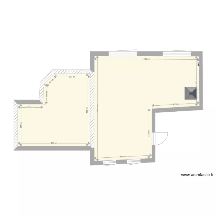 BELGIQUE FERNELMONT. Plan de 