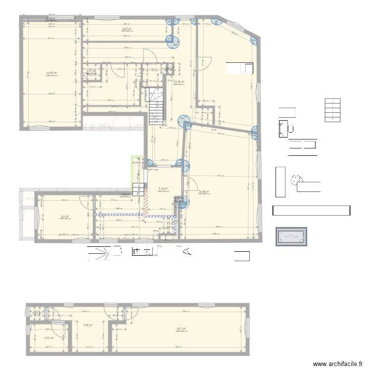 PLAN MAISON BALBRONN APRES 9. Plan de 0 pièce et 0 m2