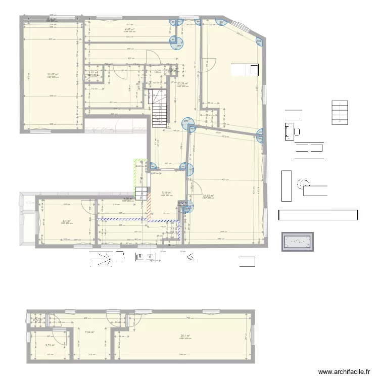 PLAN MAISON BALBRONN APRES 9. Plan de 