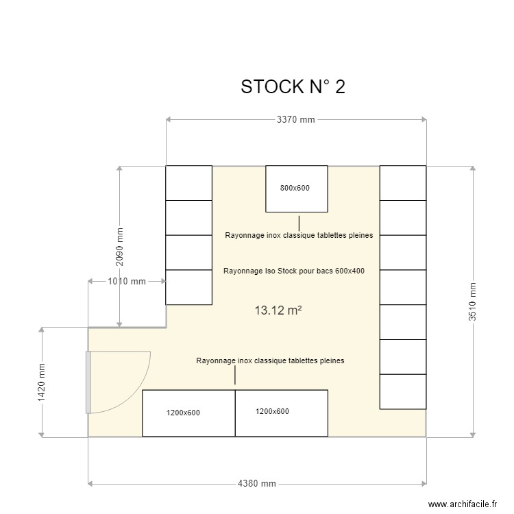 Hop Mont St Martin Stock 2. Plan de 0 pièce et 0 m2