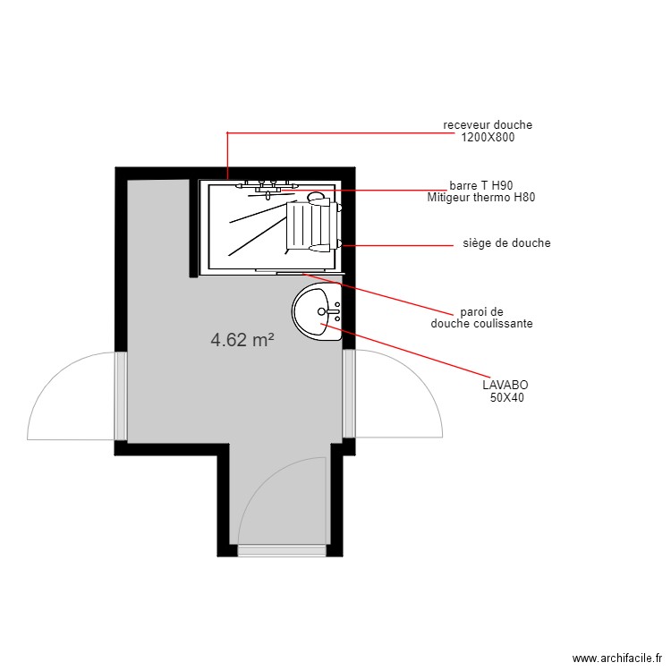 phillipps. Plan de 0 pièce et 0 m2