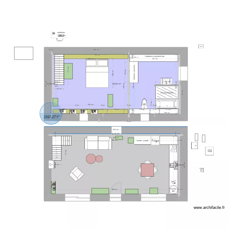 Ploerdut 5 Salon Est. Plan de Ploerdut 5 Salon Est. Plan de