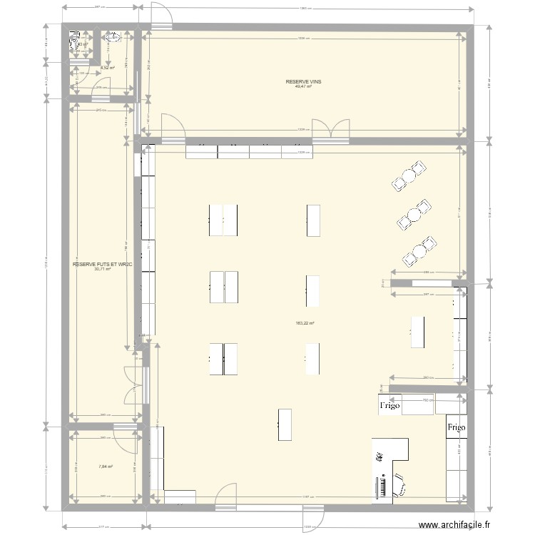 CHAVANOZ PROJET 2. Plan de 6 pièces et 257 m2