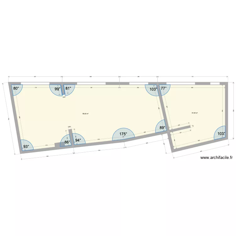 locale pro 2. Plan de 