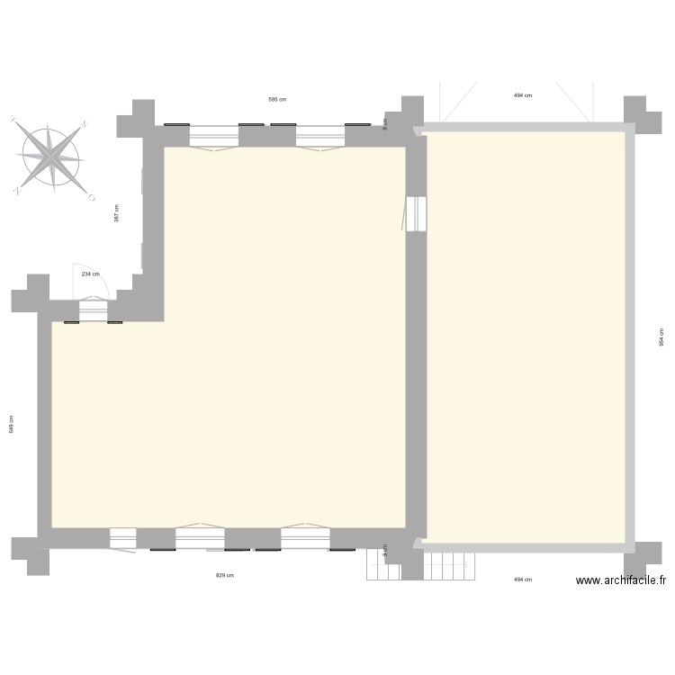 PLAN FACADES. Plan de 0 pièce et 0 m2