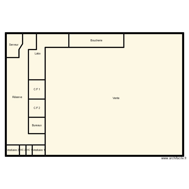 SPAR ST ORENS. Plan de 12 pièces et 617 m2