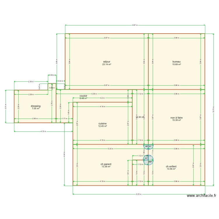 critg  ouemo. Plan de 0 pièce et 0 m2