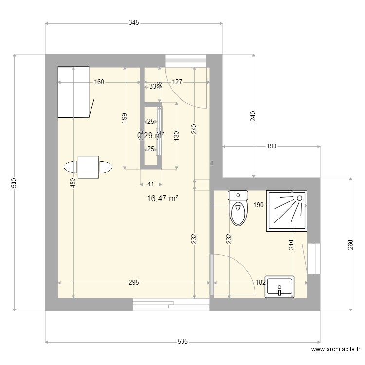 plans nadir boudechicha 1. Plan de 0 pièce et 0 m2