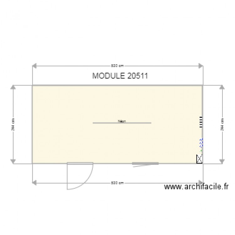 MODULE 20511. Plan de 0 pièce et 0 m2