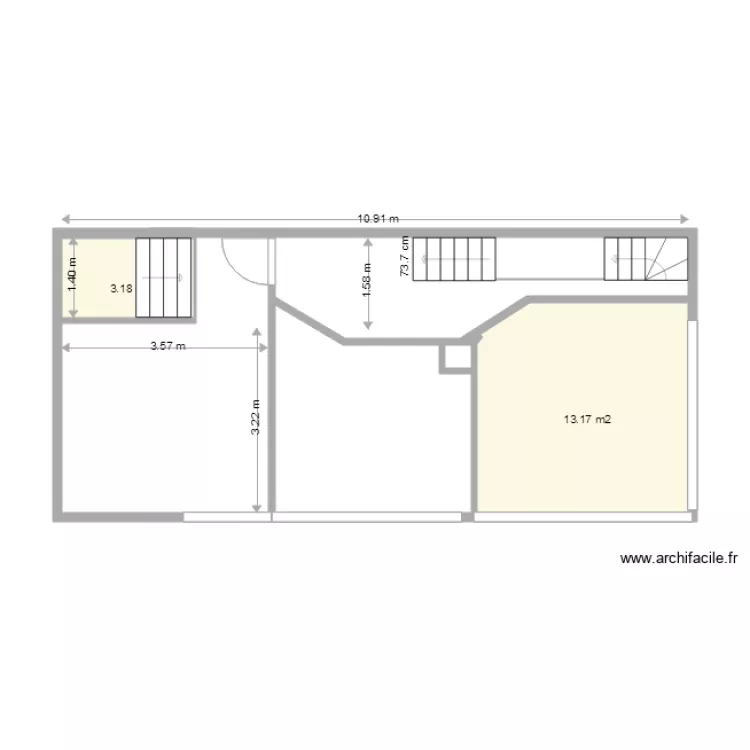 s50 etage II. Plan de 