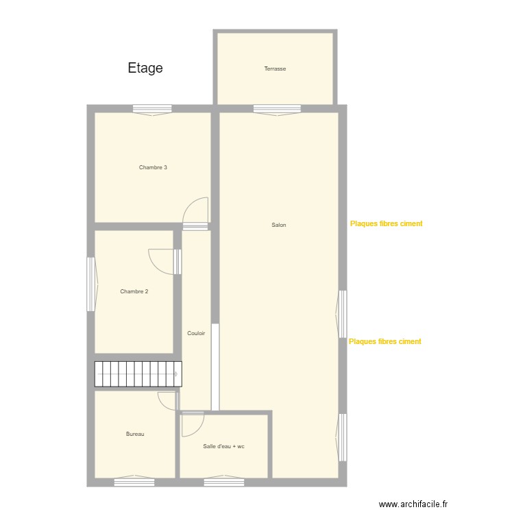 Croquis WELSCH Etage. Plan de 0 pièce et 0 m2