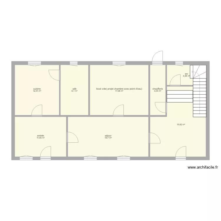 LAFAY Joseph. Plan de LAFAY Joseph. Plan de