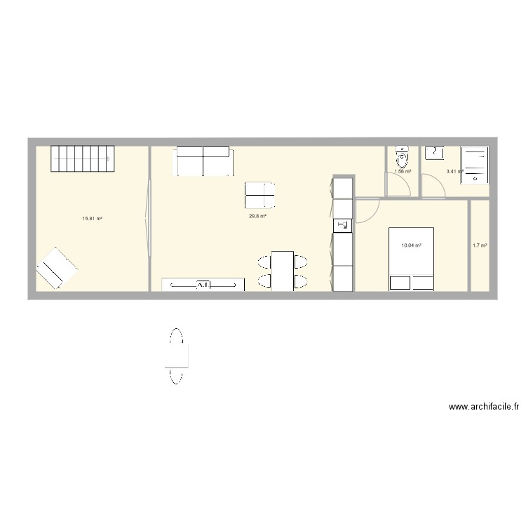 apartamento1. Plan de 0 pièce et 0 m2