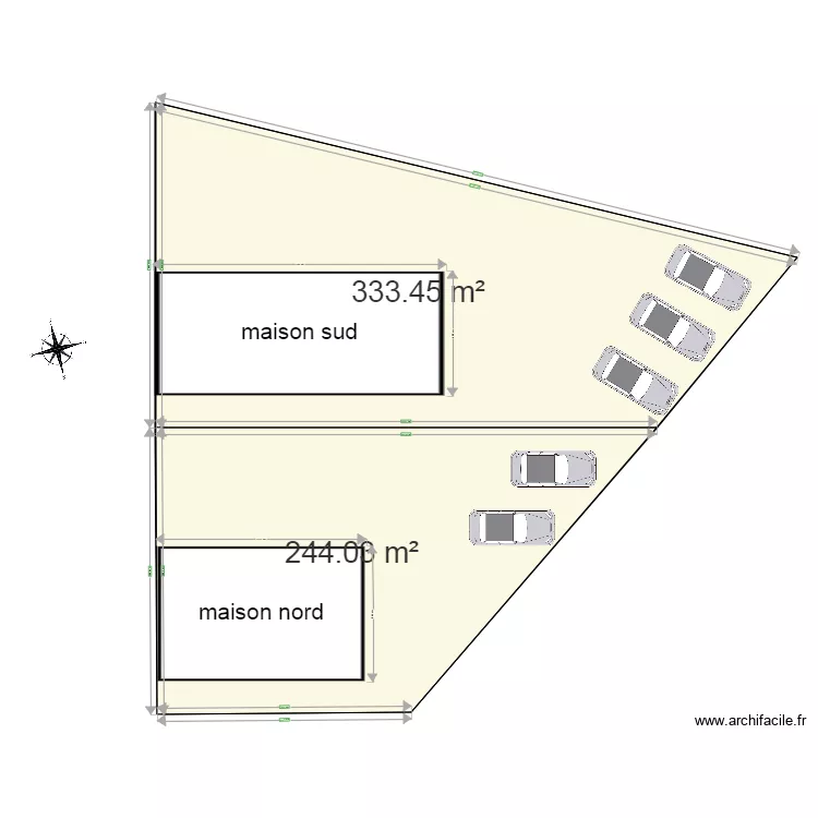 division terrain. Plan de 