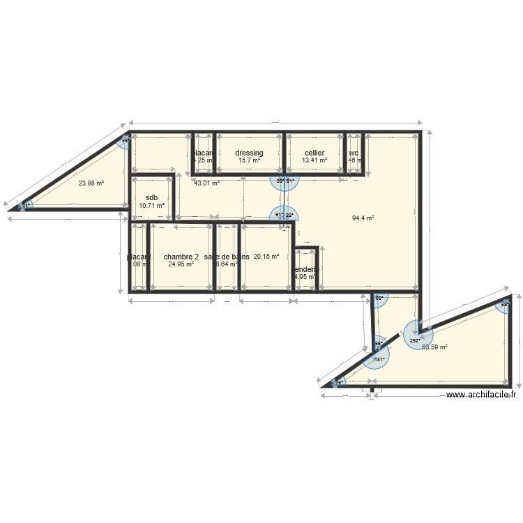 plan 4. Plan de 0 pièce et 0 m2