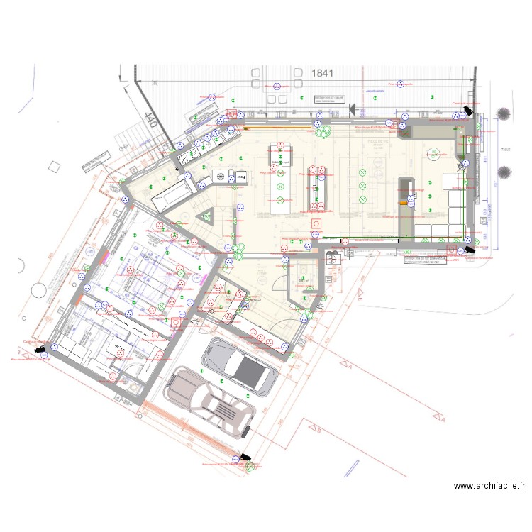 nouvelle cuisine 12 09 avec multimedia. Plan de 0 pièce et 0 m2