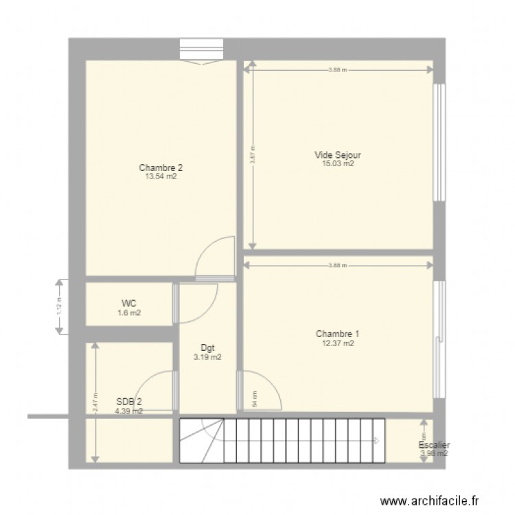 LECUELLE ZANETTI RDC1. Plan de 0 pièce et 0 m2
