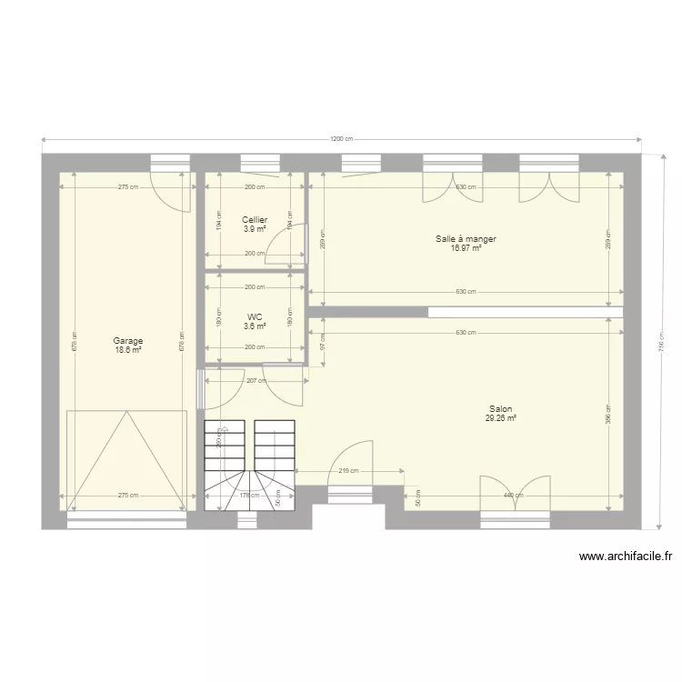 sci 2 papillon fleurines rdc. Plan de 