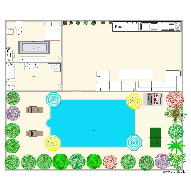 plan maison. Plan de 0 pièce et 0 m2