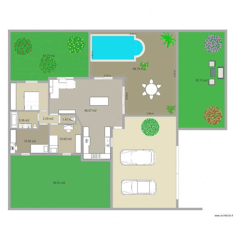 claude973 53. Plan de 0 pièce et 0 m2