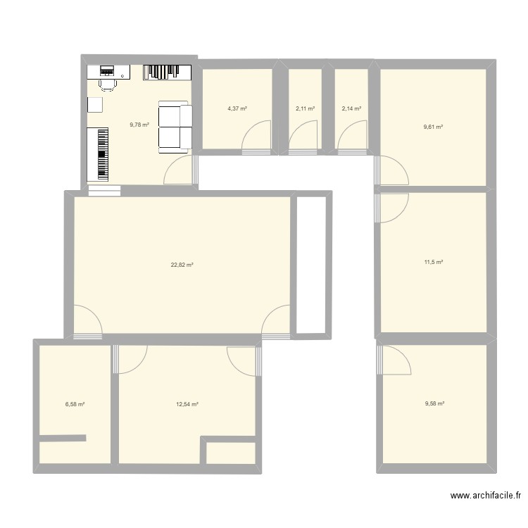 vienne3. Plan de 0 pièce et 0 m2