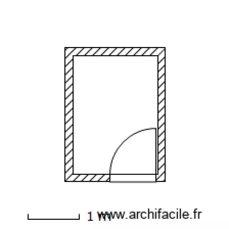 salle de bain 2. Plan de 