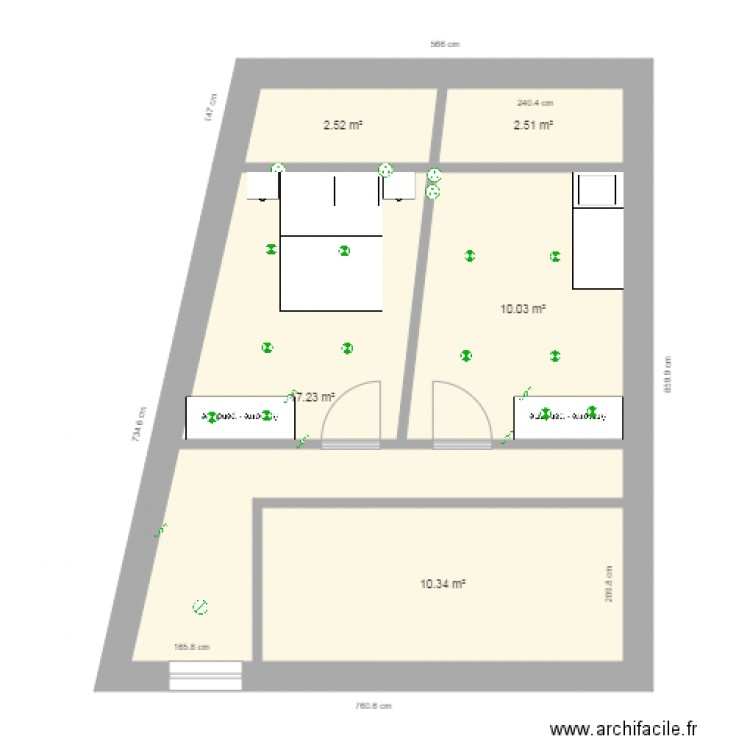 Appart etage 2. Plan de 0 pièce et 0 m2