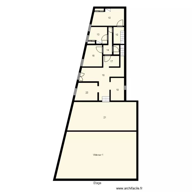 184662 MAIRIE D ANCERVILLE. Plan de 